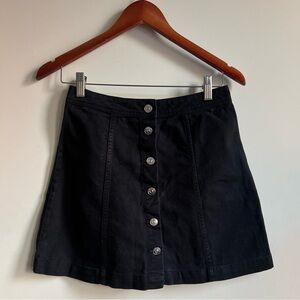 Mini Jean Skirt